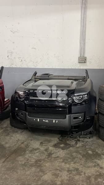 Land Rover spare parts and seats
