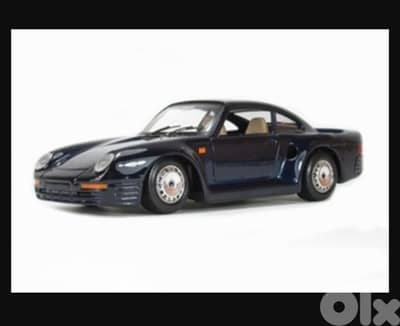 Porsche 959 diecast car model 1:24.