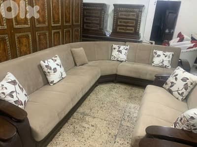 أوضة قعدة زاوية شغل استقبال تركية