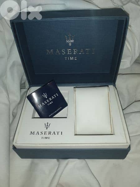 mazerati watch empty box empty 2