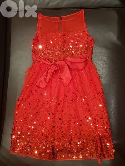 Red dress for 8 years