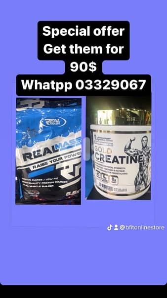 realmass 7 kg with creatine