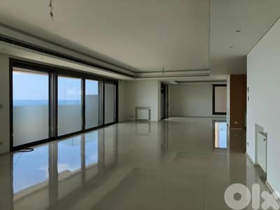 Ain El Mraiseh 1st Row + Sea View, GYM&POOL (580Sq) 24/7 ELEC (JN-569)