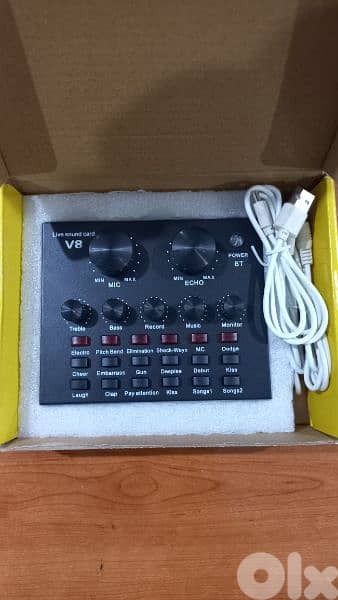 sound card v8 new in box