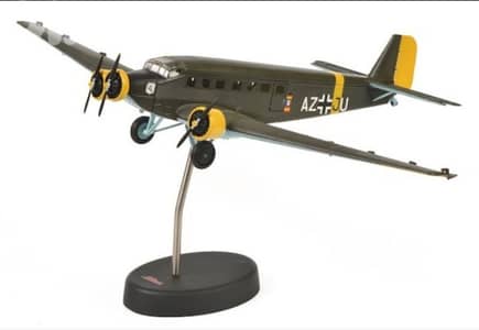 Junkers JU52/3M diecast model plane 1/72.