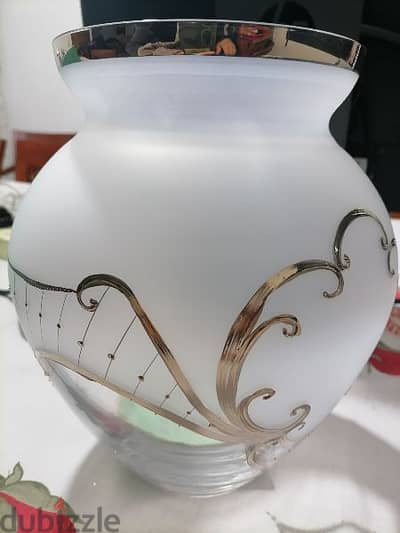 new vase. made in checz republic.