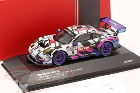 Porsche GT3 R #8:(2019) diecast car model 1;43.