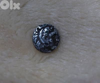 Alexander The Great King of Macadonia silver plated Drachm year 323 BC