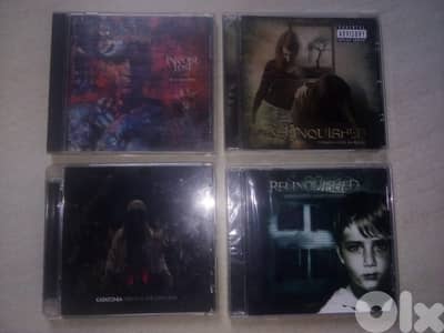 nine black metal original cds all for 50$ check description