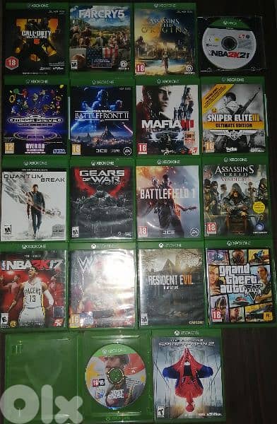 CD used of Xbox One formula w fifa 21 w Lego star wars w destiny