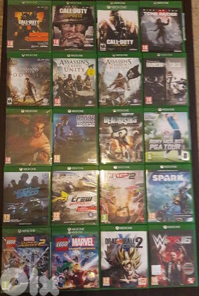 CD used of Xbox One formula w fifa 21 w Lego star wars w destiny 5