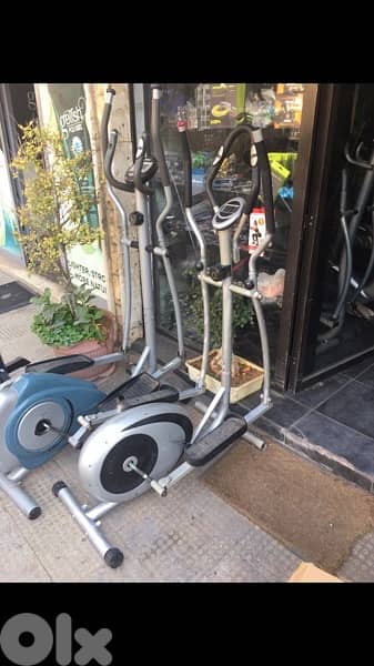 small elliptical like new we have also all sports equipment