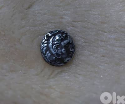 Alexander the great silver plated coin year 323 BC