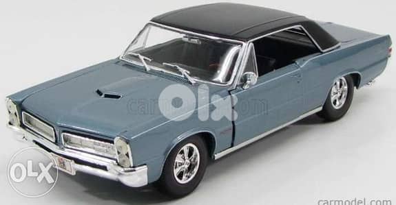 '65 Pontiac GTO diecast car model 1:18.