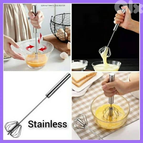 original stainless automatic egg beater 2
