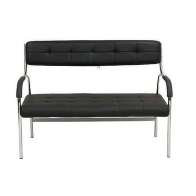 D-044 leather visitor bench
