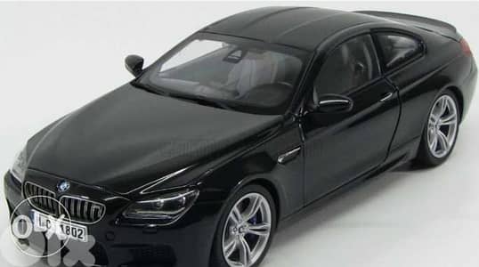 BMW M6 diecast car model 1:18.