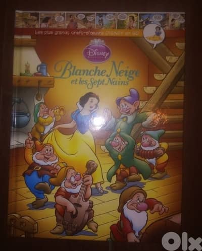 disney blanche neige et les septs nains hardcover as new