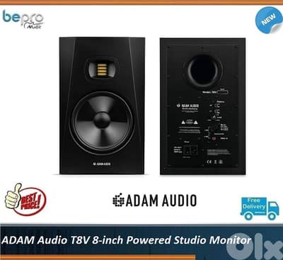 ADAM Audio T8V 8-inch Powered Studio Monitor