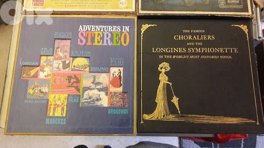 4 vinyl box sets of music