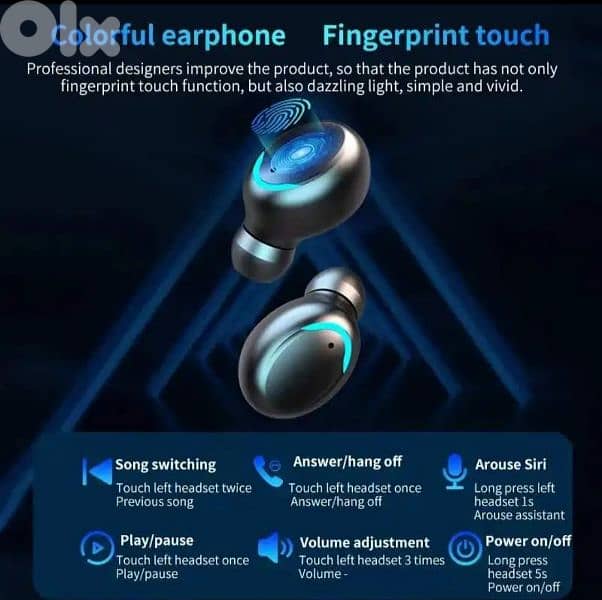 Bluetooth earphones 4