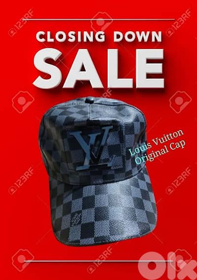 Copy original Louis Vuitton leather cap