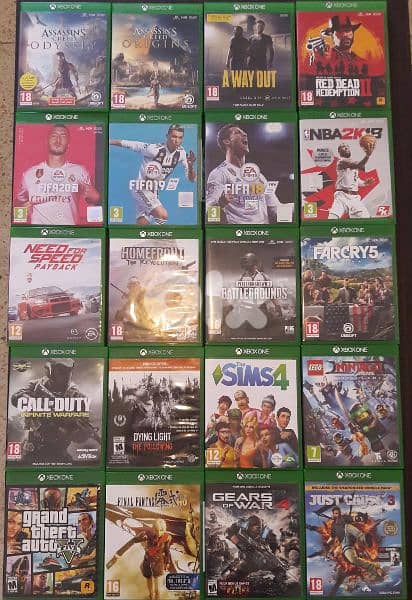 Xbox one games used org for sale in b Lebanon 3