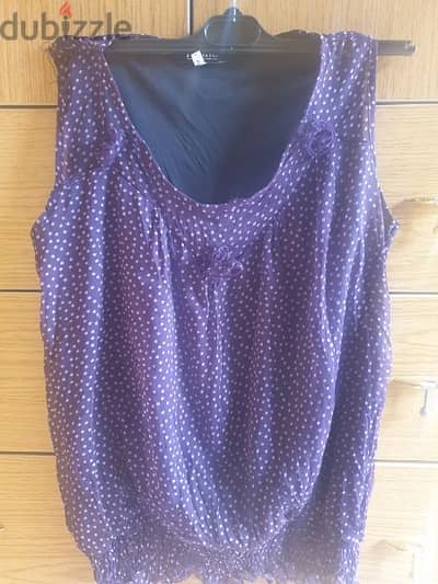 top (couleur violet)