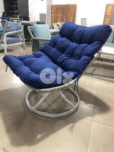 rattan chair lazy