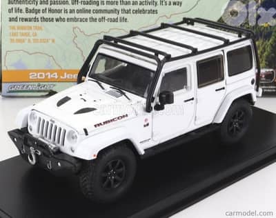 Wrangler Unlimited X Rubicon 2014 diecast car model 1;43.