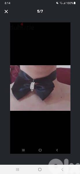 3a2ed aswad satin ma3 strass 5