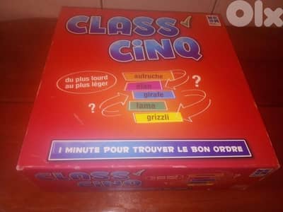 class cinq french board game