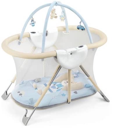 Neonato baby play park (real leather) made in italy 0 to 15 KG