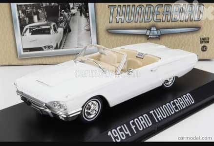 Ford Thunderbird 1964 diecast car model 1;43.