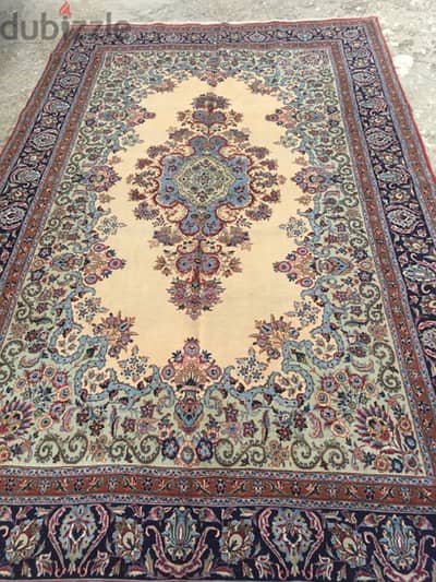 سجاد عجمي. اصفهان قديم قياس 320/200. Persian Carpet. Antique