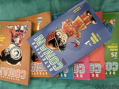 Manga: Detective Conan (T01, 02, 05, 14, 18, 19, 25)