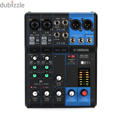 Yamaha MG06 6-channel Analog Mixer