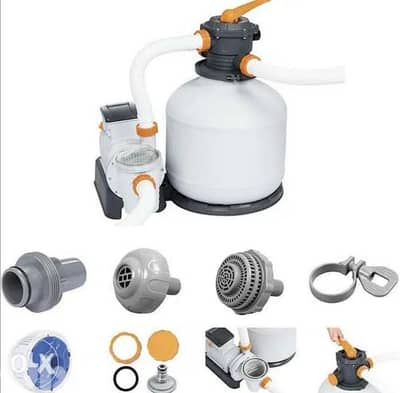 Sand filter bestway intex for all pools  فلتر رملي للمسابح