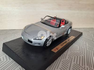 Honda S2000 diecast car model 1;18.