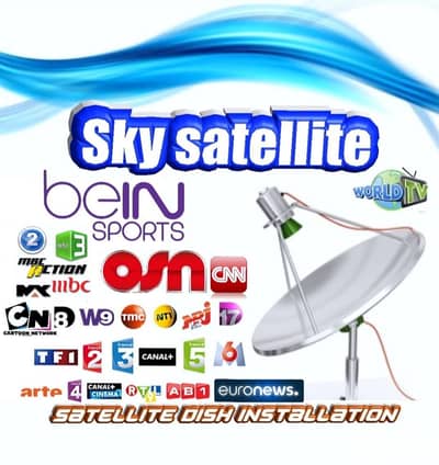 TV SATELLITE DISH & RECEIVERS I )