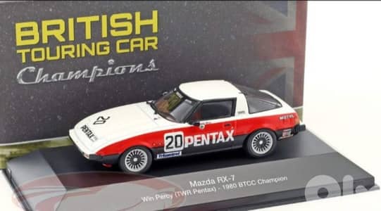 Mazda RX-7 (BTCC 1980) diecast car model 1;43.