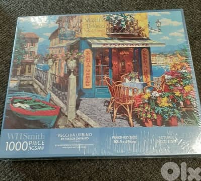 Viktor Shvaiko "vecchia urbino" 1000 pcs puzzle 68*49 cm UK made used