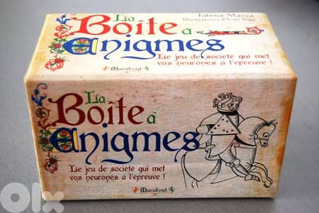la boite a enigmes jeu de societe