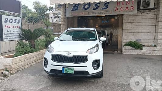 30$ PER DAY/MINIMUM 10 DAYS/KIA SPORTAGE 2018
