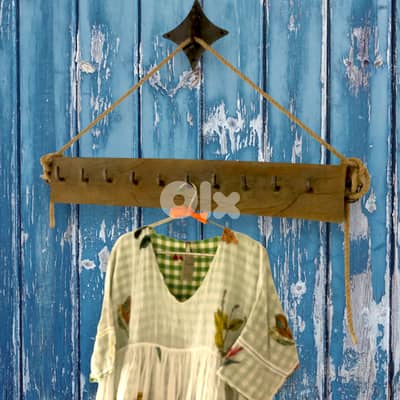Concrete coat hangers