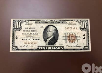 old bank note