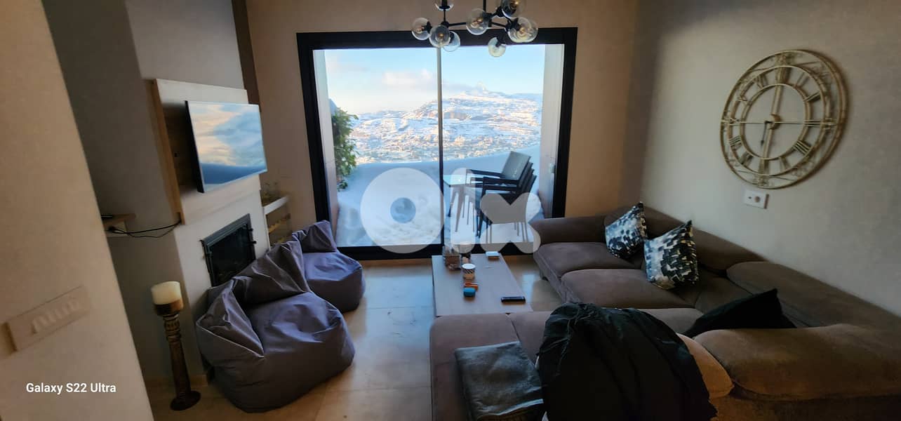 CHALET Duplex for sale in Faqra/View شاليه دوبلكس للبيع في فقرا 1