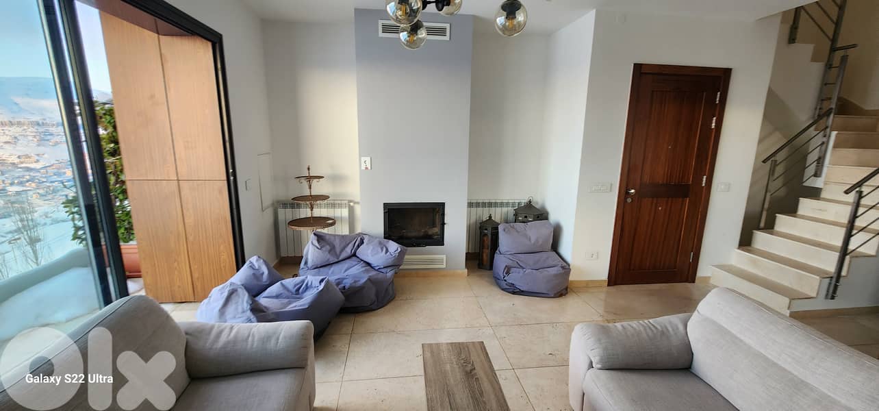 CHALET Duplex for sale in Faqra/View شاليه دوبلكس للبيع في فقرا 5