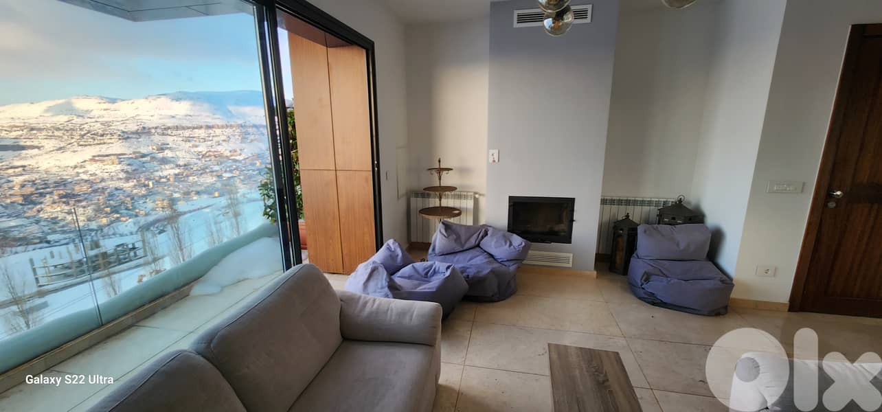 CHALET Duplex for sale in Faqra/View شاليه دوبلكس للبيع في فقرا 6