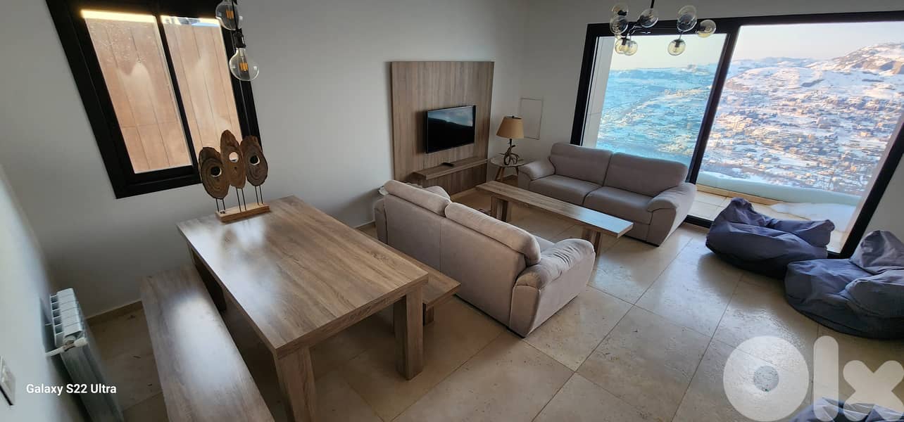 CHALET Duplex for sale in Faqra/View شاليه دوبلكس للبيع في فقرا 7
